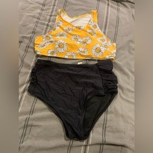 High Waist Bathing Suit XL